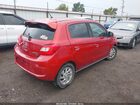 2018 Mitsubishi Mirage Se Красный vin: ML32A4HJ8JH012283