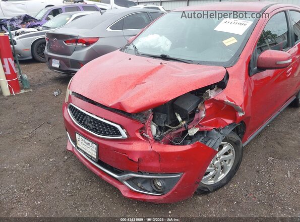 ML32A4HJ8JH012283 2018 MITSUBISHI MIRAGE Красный Вид спереди