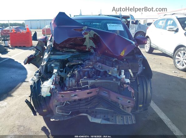 ML32AUHJ7MH011517 2021 MITSUBISHI MIRAGE Бордовый Вид щитка приборов