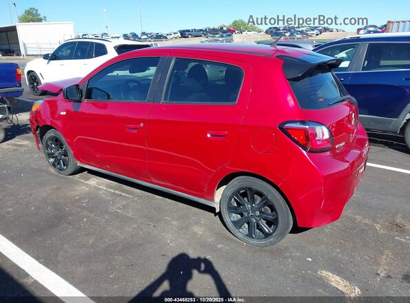 ML32AWHJ8NH005013 2022 MITSUBISHI MIRAGE Maroon Задня ліва чверть