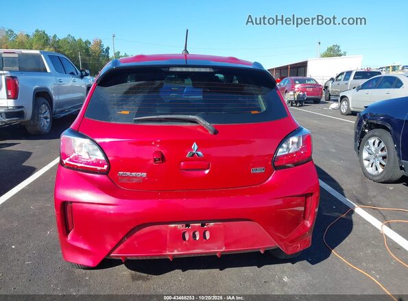 ML32AWHJ8NH005013 2022 MITSUBISHI MIRAGE Maroon 