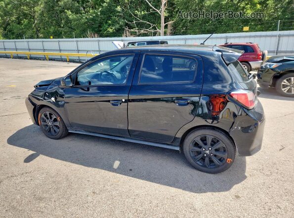 ML32AWHJXNH003232 2022 MITSUBISHI MIRAGE Черный Задняя левая четверть