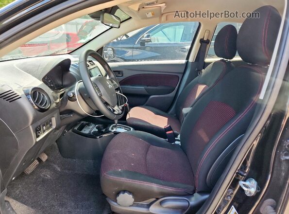 ML32AWHJXNH003232 2022 MITSUBISHI MIRAGE Черный Вид салона спереди