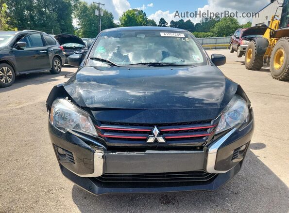ML32AWHJXNH003232 2022 MITSUBISHI MIRAGE Черный Вид спереди
