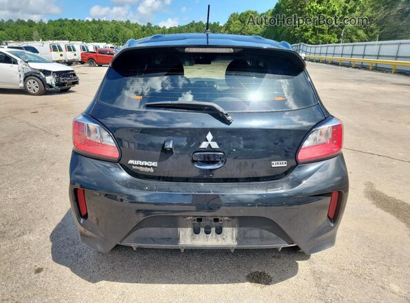 ML32AWHJXNH003232 2022 MITSUBISHI MIRAGE Черный Вид сзади