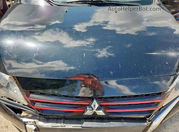 ML32AWHJXNH003232 2022 MITSUBISHI MIRAGE Черный Вид задней части салона