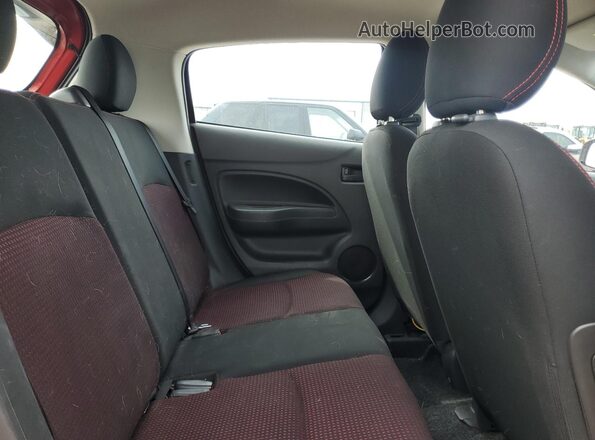 ML32AWHJXNH009788 2022 MITSUBISHI MIRAGE Красный Вид задних сидений