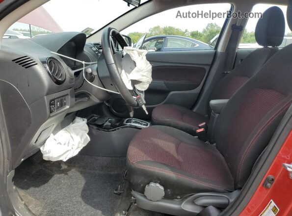 ML32AWHJXNH009788 2022 MITSUBISHI MIRAGE Красный Вид салона спереди