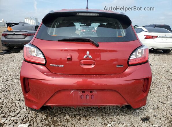 ML32AWHJXNH009788 2022 MITSUBISHI MIRAGE Красный Вид сзади