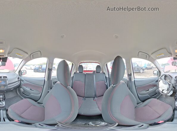 ML32AWHJXNH009788 2022 MITSUBISHI MIRAGE Красный Вид наклейки с VIN-кодом