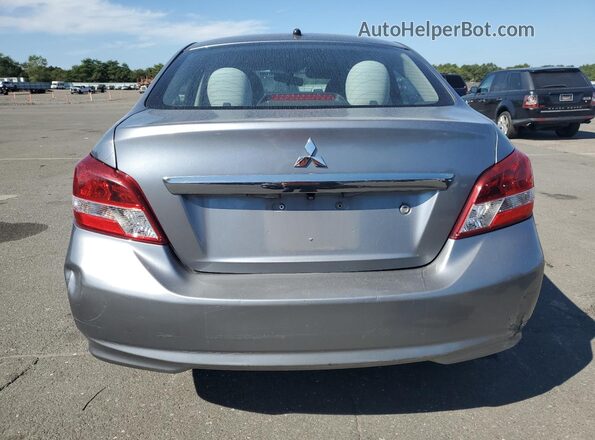 ML32F3FJ0JHF12200 2018 MITSUBISHI MIRAGE Gray უკანა ხედი