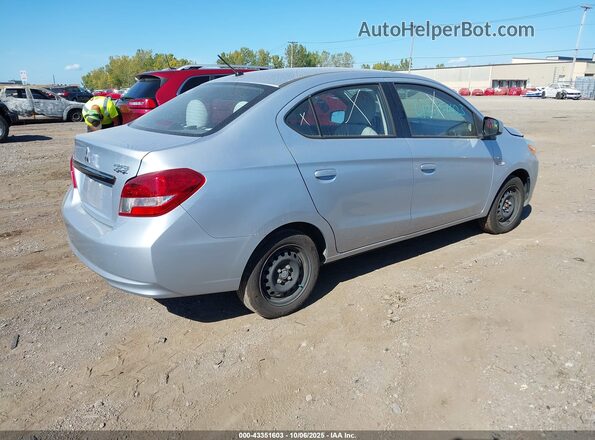 ML32F3FJ2JHF04079 2018 MITSUBISHI MIRAGE G4 Серебряный Задняя правая четверть