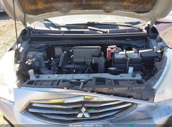 ML32F3FJ2JHF04079 2018 MITSUBISHI MIRAGE G4 Серебряный Вид сзади