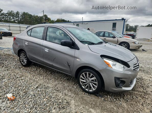 ML32F3FJ2JHF04860 2018 MITSUBISHI MIRAGE Gray Առջևի աջ