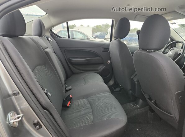 ML32F3FJ2JHF04860 2018 MITSUBISHI MIRAGE Gray Հետևի նստատեղերի տեսք