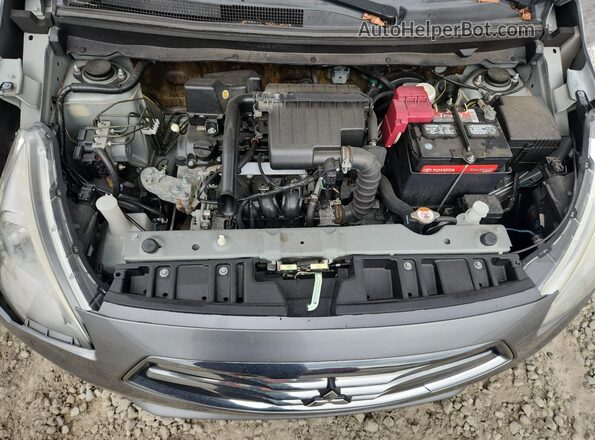 ML32F3FJ2JHF04860 2018 MITSUBISHI MIRAGE Gray Սալոնի հետևի տեսք