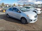 2018 Mitsubishi Mirage G4 Es Silver vin: ML32F3FJ3JHF02938