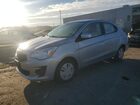 2020 Mitsubishi Mirage G4 Es Silver vin: ML32F3FJ3LHF05129