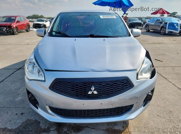 ML32F3FJ4LHF08637 2020 MITSUBISHI MIRAGE Серебряный Вид спереди