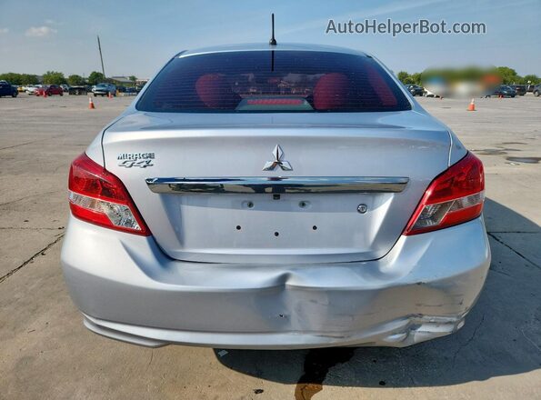 ML32F3FJ4LHF08637 2020 MITSUBISHI MIRAGE Серебряный Вид сзади