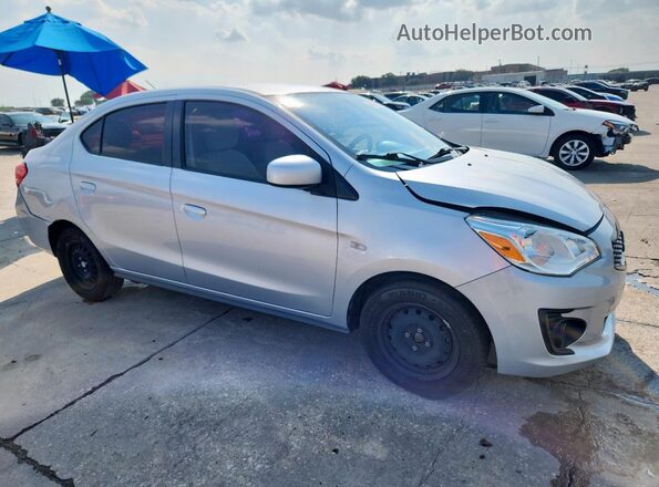 ML32F3FJ4LHF08637 2020 MITSUBISHI MIRAGE Серебряный Передняя правая четверть