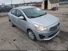 2017 Mitsubishi Mirage G4 Es Silver vin: ML32F3FJ5HHF15328