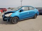 2020 Mitsubishi Mirage G4 Es Blue vin: ML32F3FJ5LHF06072