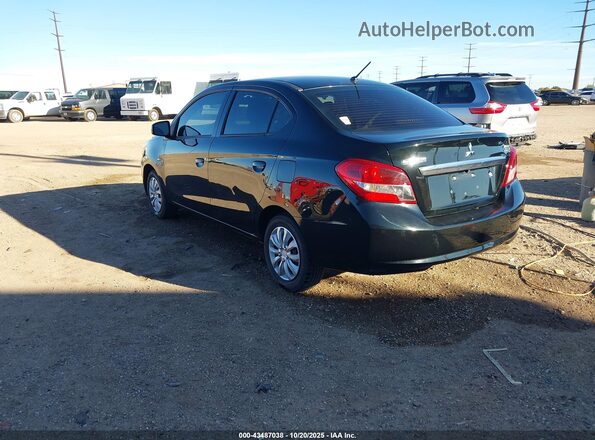 ML32F3FJ6JHF10385 2018 MITSUBISHI MIRAGE G4 Черный Задняя левая четверть