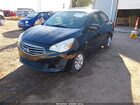 2018 Mitsubishi Mirage G4 Es Черный vin: ML32F3FJ6JHF10385