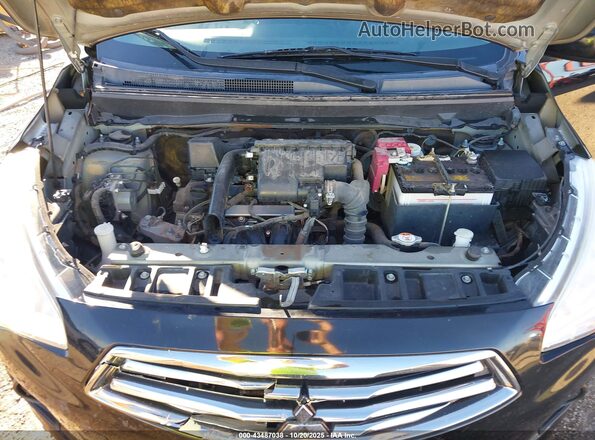 ML32F3FJ6JHF10385 2018 MITSUBISHI MIRAGE G4 Черный Вид подкапотного пространства
