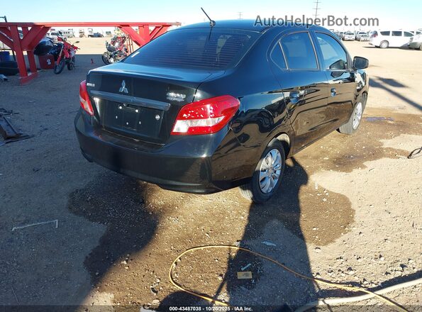 ML32F3FJ6JHF10385 2018 MITSUBISHI MIRAGE G4 Черный Задняя правая четверть
