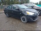 2018 Mitsubishi Mirage G4 Es Черный vin: ML32F3FJ7JHF06880