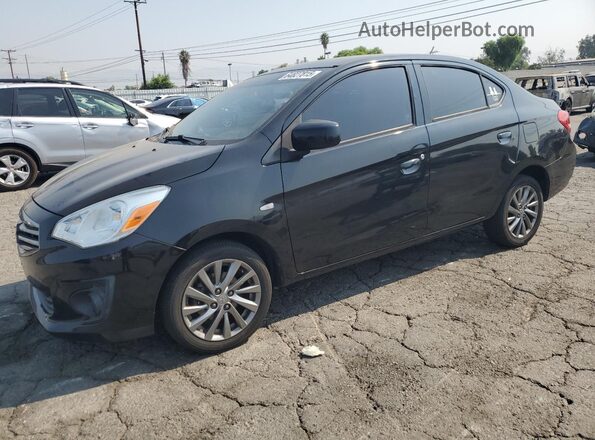 ML32F3FJ8JHF15846 2018 MITSUBISHI MIRAGE Черный Передняя левая четверть