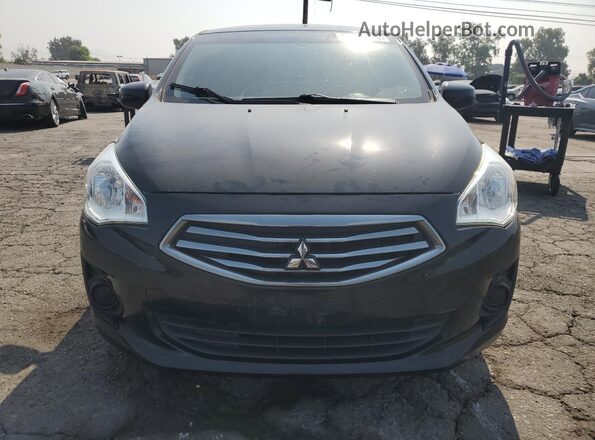 ML32F3FJ8JHF15846 2018 MITSUBISHI MIRAGE Черный Вид спереди