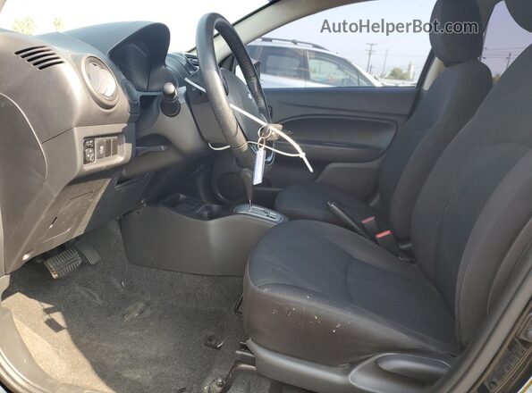 ML32F3FJ8JHF15846 2018 MITSUBISHI MIRAGE Черный Вид салона спереди