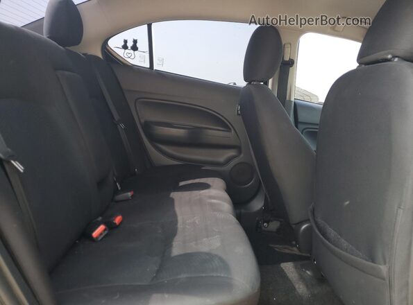 ML32F3FJ8JHF15846 2018 MITSUBISHI MIRAGE Черный Вид задних сидений