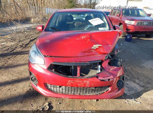 ML32F3FJ8LHF07801 2020 MITSUBISHI MIRAGE G4 Red Vista frontal