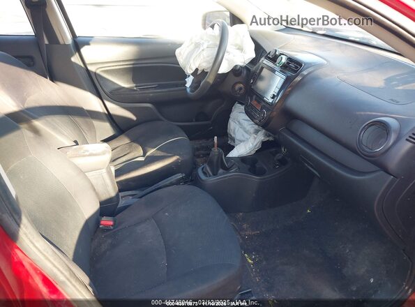 ML32F3FJ8LHF07801 2020 MITSUBISHI MIRAGE G4 Red Vista interior delantera