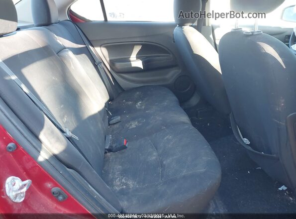 ML32F3FJ8LHF07801 2020 MITSUBISHI MIRAGE G4 Red Vista de la etiqueta del VIN
