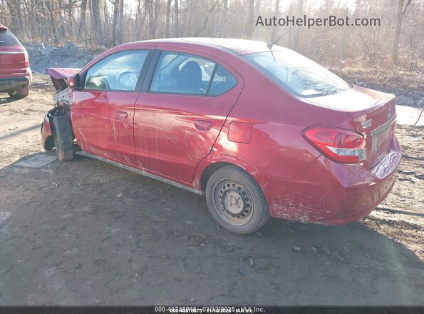 ML32F3FJ8LHF07801 2020 MITSUBISHI MIRAGE G4 Red Trasero izquierdo