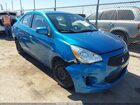 2020 Mitsubishi Mirage G4 Es Blue vin: ML32F3FJ9LHF12537