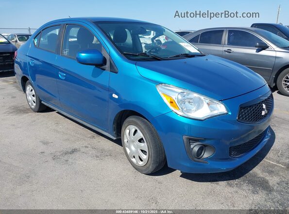 ML32F3FJXLHF06519 2020 MITSUBISHI MIRAGE G4 Синий Передняя правая четверть