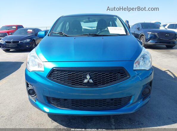ML32F3FJXLHF06519 2020 MITSUBISHI MIRAGE G4 Синий Вид щитка приборов
