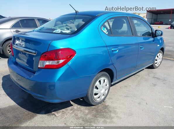 ML32F3FJXLHF06519 2020 MITSUBISHI MIRAGE G4 Синий Задняя правая четверть