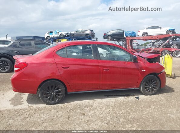 ML32F4FJ4LHF10832 2020 MITSUBISHI MIRAGE G4 Red Սալոնի հետևի տեսք