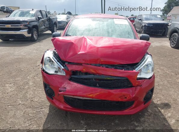 ML32F4FJ4LHF10832 2020 MITSUBISHI MIRAGE G4 Red Սարքավորումների վահանակի տեսք