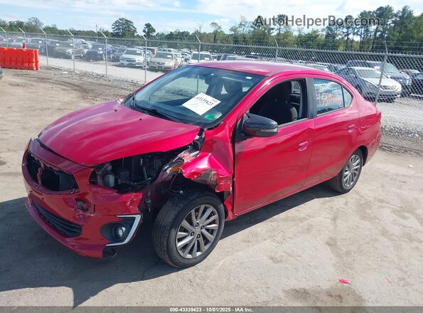 ML32F4FJ8JHF01208 2018 MITSUBISHI MIRAGE G4 Красный Передняя левая четверть