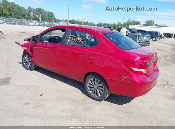 ML32F4FJ8JHF01208 2018 MITSUBISHI MIRAGE G4 Красный Задняя левая четверть