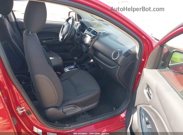 ML32F4FJ8JHF01208 2018 MITSUBISHI MIRAGE G4 Красный Вид салона спереди
