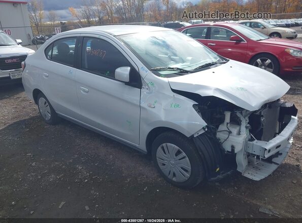 ML32FUFJ1RHF04656 2024 MITSUBISHI MIRAGE G4 Белый Передняя правая четверть